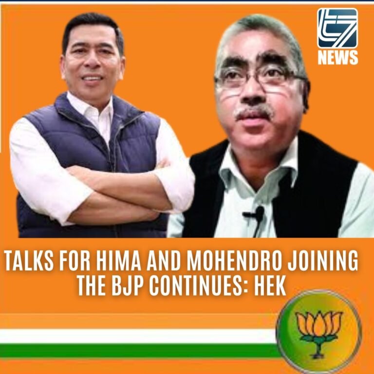 Talks for Hima and Mohendro joining the BJP continues: Hek