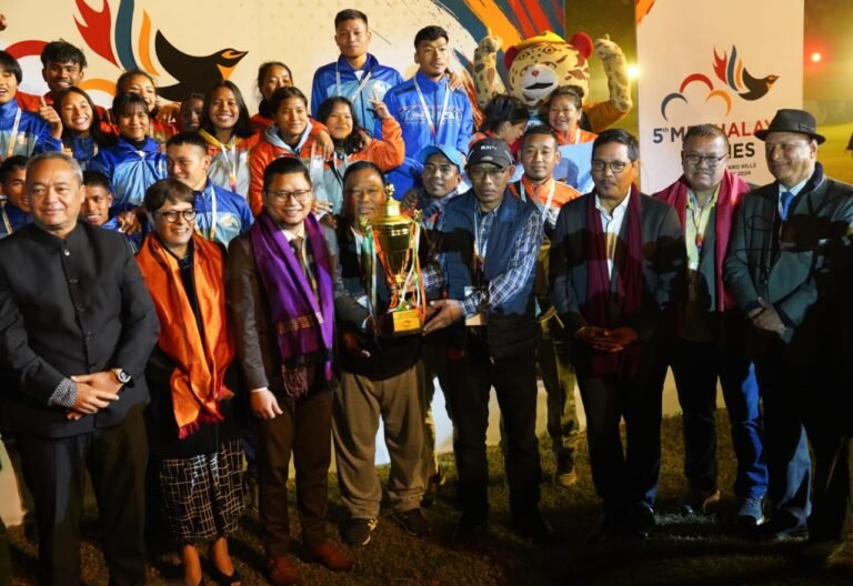 Closing Ceremony of 5th Meghalaya Games 2024