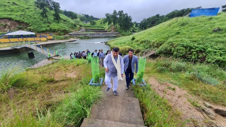 Union Minister Dr. Raj Bhushan Choudhary Reviews Progress of Central Schemes in South West Khasi Hills, Meghalaya