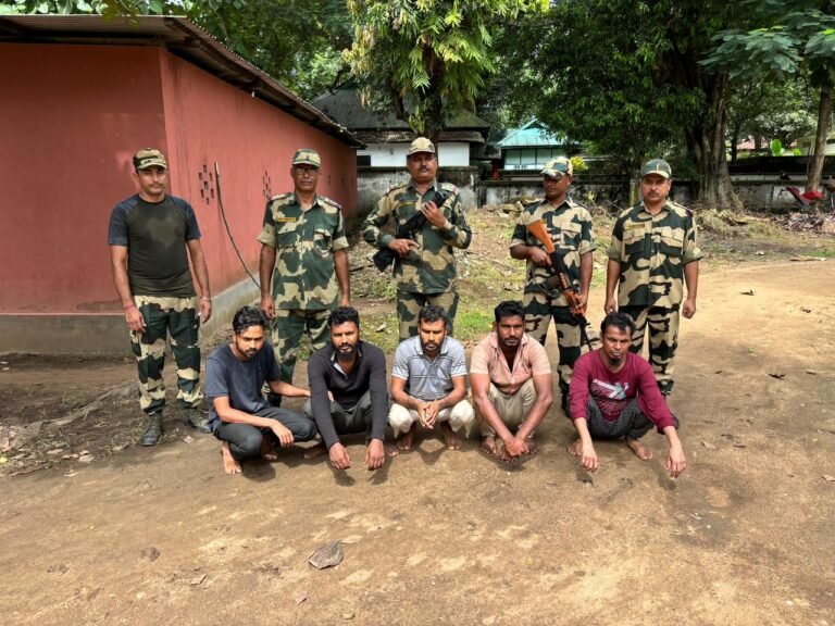 BSF continues to apprehend illegal Bangladeshi infiltrators