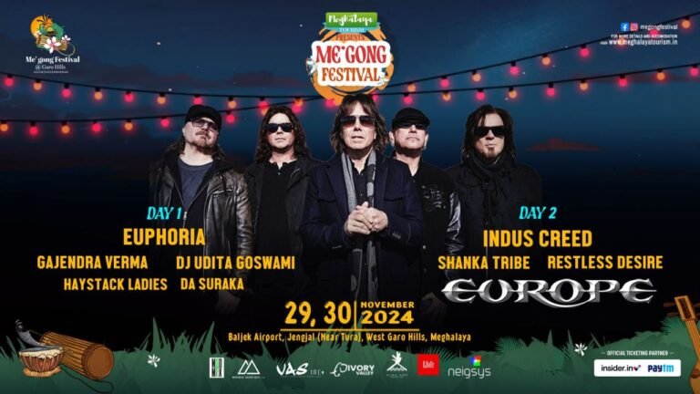 Meghalaya Gears Up for Me·Gong Festival 2024: A Cultural Extravaganza Featuring International and National Stars